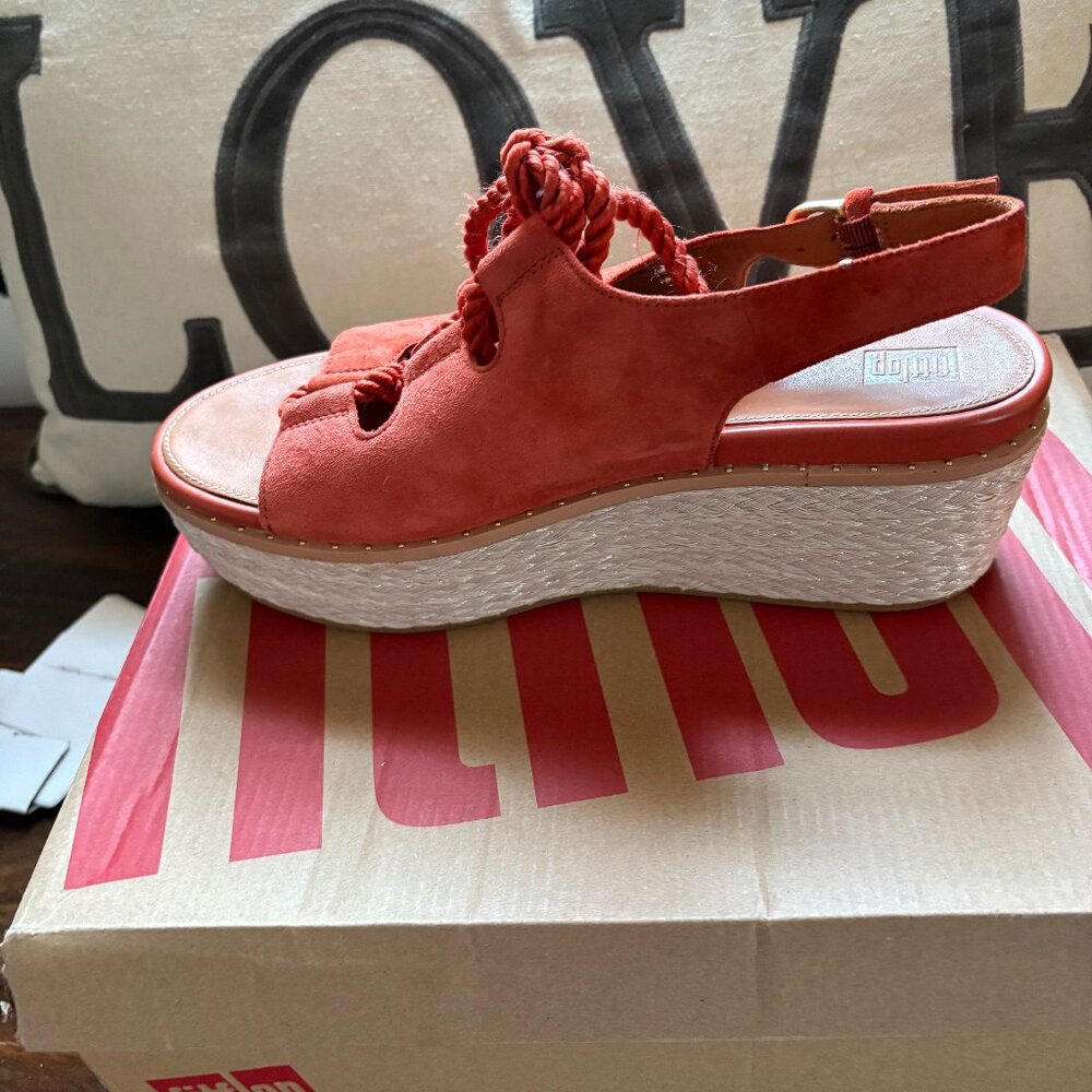 Suede Platform Sandals by Fitflop NWT
